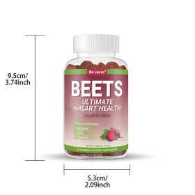 Beet Gummy Candies