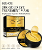 24K Gold Collagen Eye Masks, 60PCS Under Eye Patches with Hyaluronic Acid, for Dark Circles & Puffiness