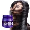 Hydrolyzed Keratin Hair Repair Treatment Mask, Protein Smoothing Hair Conditioning Cream with Coconut Oil & Lactic Acid
