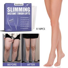 Transparent Invisible Thigh Skin Lifting Patch, Sweatproof Disposable Saggy Leg Skin Temporary Tightening Sticker