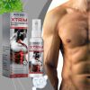 Natural Herbal Men Chest Firming Body Spray, Mild Anti-Sagging Moisturizing Mist for Male Daily Torso Dry Skin Care11*3*3cm