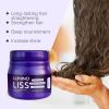 Hydrolyzed Keratin Hair Repair Treatment Mask, Protein Smoothing Hair Conditioning Cream with Coconut Oil & Lactic Acid