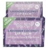 Lavender Coconut Vegan Lip Balm – Organic, Ayurvedic, Eco-Friendly Tube