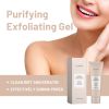 Gentle Facial Purifying Exfoliating Gel, Deep Cleansing Skin Exfoliator for Pores, Remove Dead Skin Cells, Refine Rough Uneven Skin