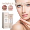 Gentle Facial Purifying Exfoliating Gel, Deep Cleansing Skin Exfoliator for Pores, Remove Dead Skin Cells, Refine Rough Uneven Skin