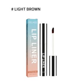 Stripping Lip Liner Outline Waterproof (Option: LIGHT BROWN)