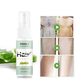 Mild hair removal spray, clean and clear, no odor, high durability (Color: Green)