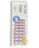 SheSlay Coffin Trio – Flex Gel French Tip Press-On Nails | 150pcs Pre-Colored Nail Extensions