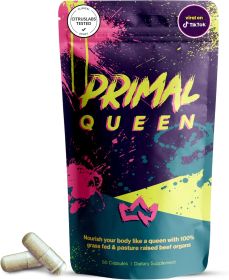Women's Optimized Beef Organ Superfood Supplement (Beef Liver, Beef Kidney, Beef Heart, and 3 Others) - 100% Grass-Fed (Style: capsule-1)
