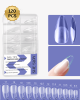 SheSlay 120 Gel X Nail Tips – Soft Gel Extensions for DIY Salon Nails | Medium to Short Length