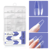 SheSlay 120 Gel X Nail Tips – Soft Gel Extensions for DIY Salon Nails | Medium to Short Length