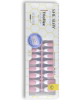 SheSlay Coffin Trio – Flex Gel French Tip Press-On Nails | 150pcs Pre-Colored Nail Extensions