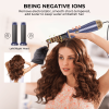 Hair Dryer Brush, 5 in 1 Detachable Blow Dryer Brush, Negative Ionic Hot Air Brush, Hair Styling Tool Set, Round Hot Air Straightener Brush Volumizer