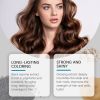isex hair color shampoo, temporary dye shampoo available in brown and purple shades. This hair care product allows easy at-home hair coloring