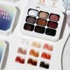 Limegirl Gradient Painting Gel, 9 Bright Colors Ombre GelNail Polish for Pigment Pat Nails Nails French ManicureSoak Off UV Set