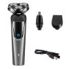 Electric Shaver Mens Razor Rotary Waterproof Pop-Up Trimmer Wet Dry Cordless